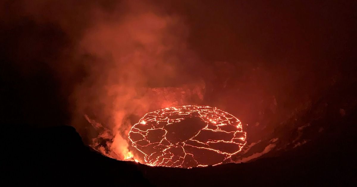 Kilauea volcano 