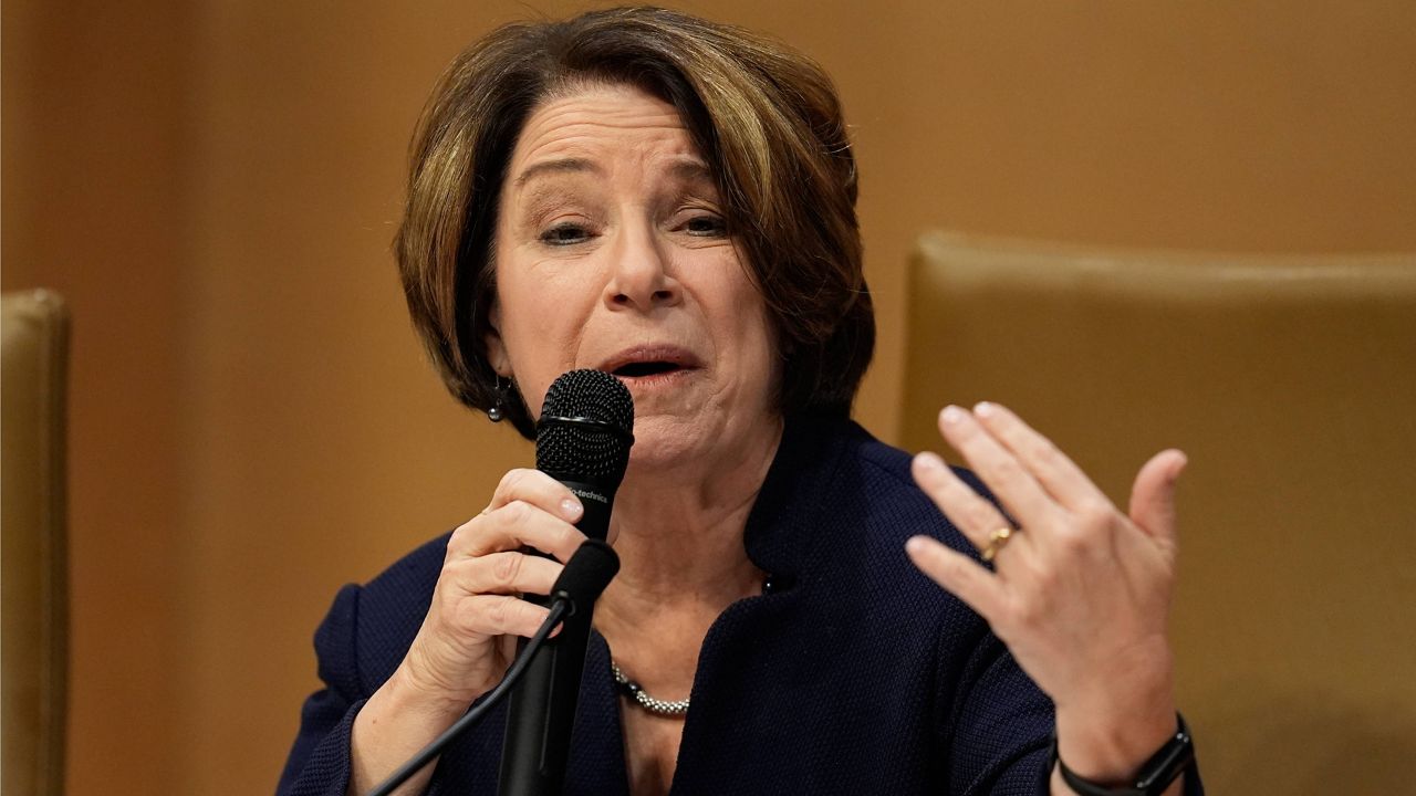 Sen. Amy Klobuchar says she's running for Minnesota governor after Gov. Walz dropped out