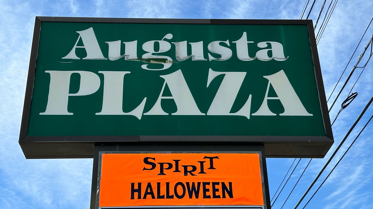 The Augusta Planning Board will consider a proposal tonight to redevelop the Kmart Plaza on Western Avenue. (Spectrum News/Susan Cover)