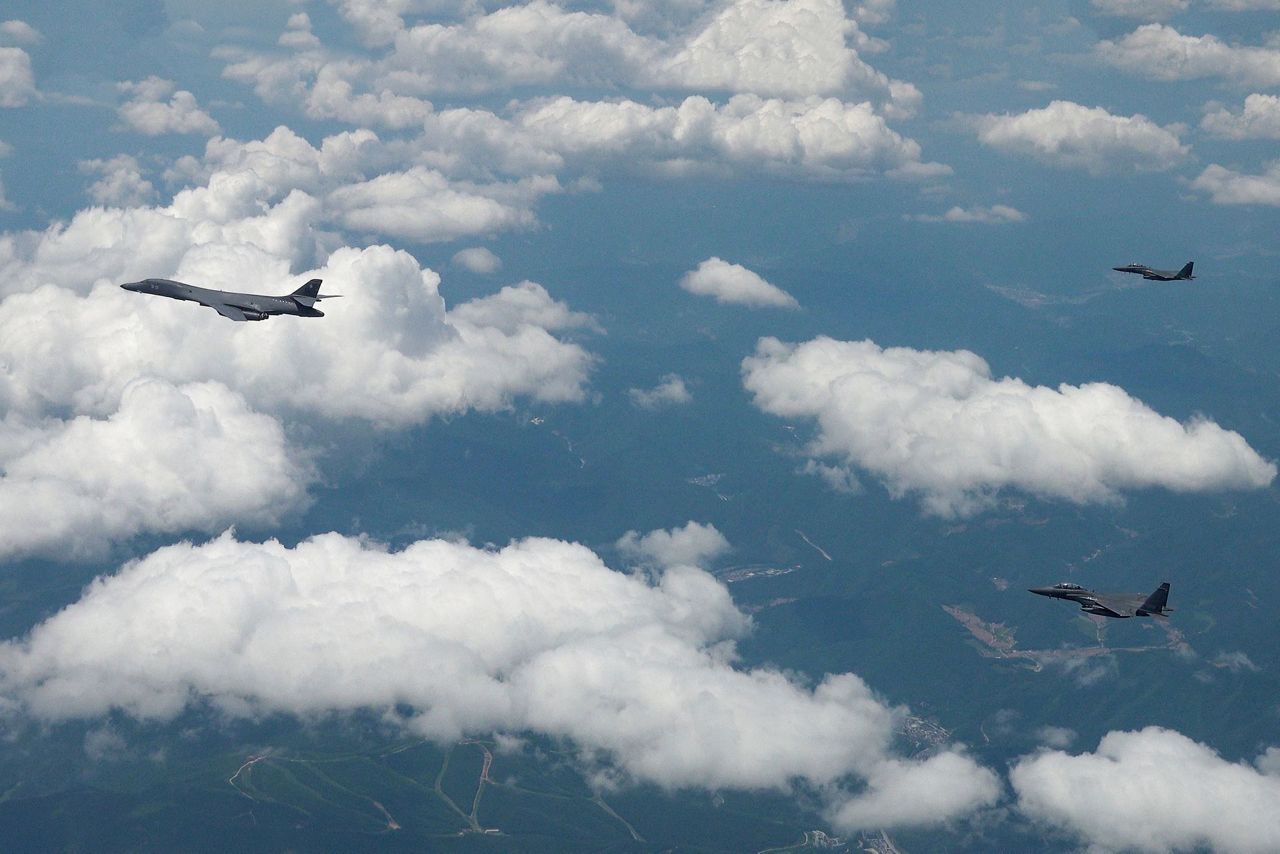 US Flies B-1B Bomber For First Precision Bomb Drill In 7 Years As ...