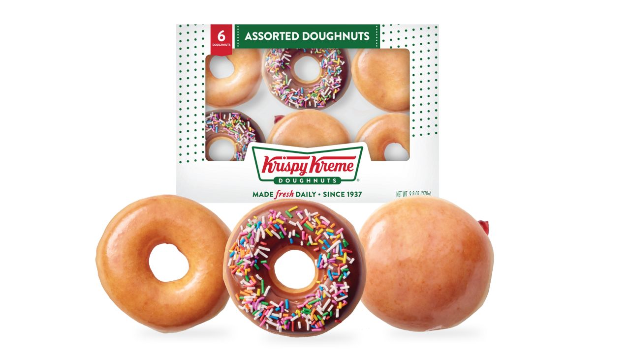 McDonald's is serving Krispy Kreme Doughnuts at nine Louisville area restaurants during a limited-time test. (Krispy Kreme)