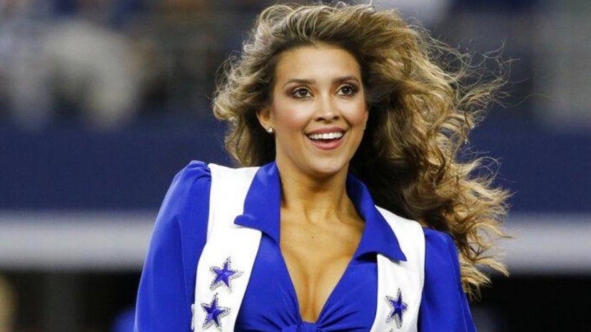 I always wanted to be a Dallas Cowboy Cheerleader growing up in Texas…now  look at me