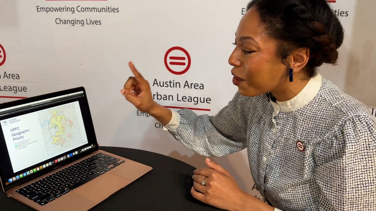 AAUL Vice President Yasmine Smith says it’s a “yes, and” conversation with an emphasis on creating more homes for lower and middle-income families across Austin. (Spectrum News 1/Dylan Scott)