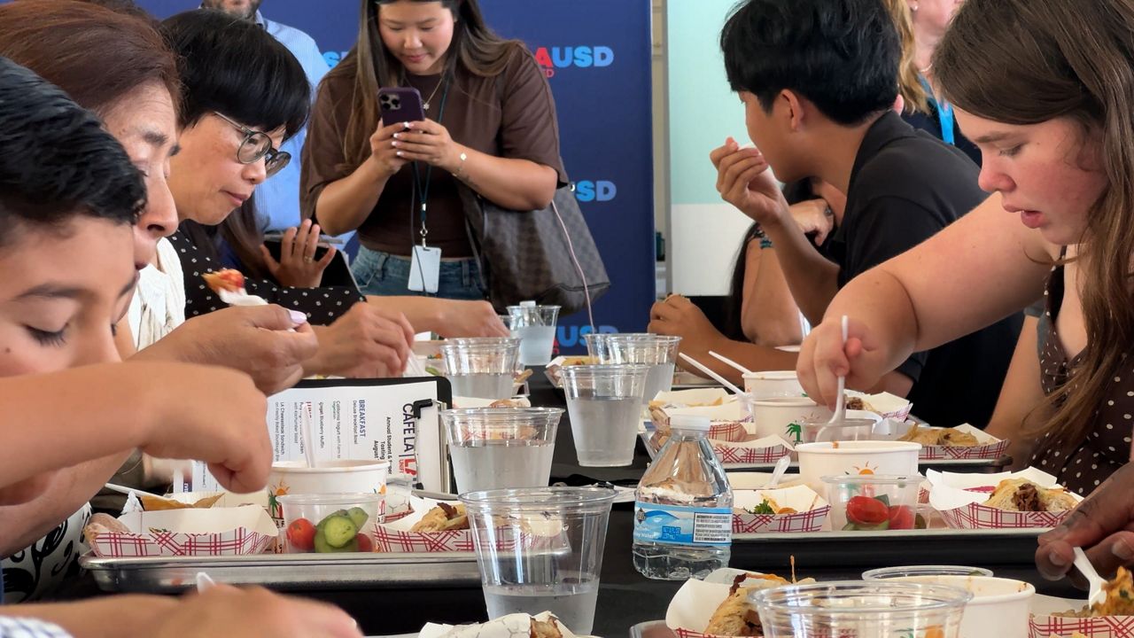 New LAUSD menu features favorites like pozole soup and a pork katsu sandwich