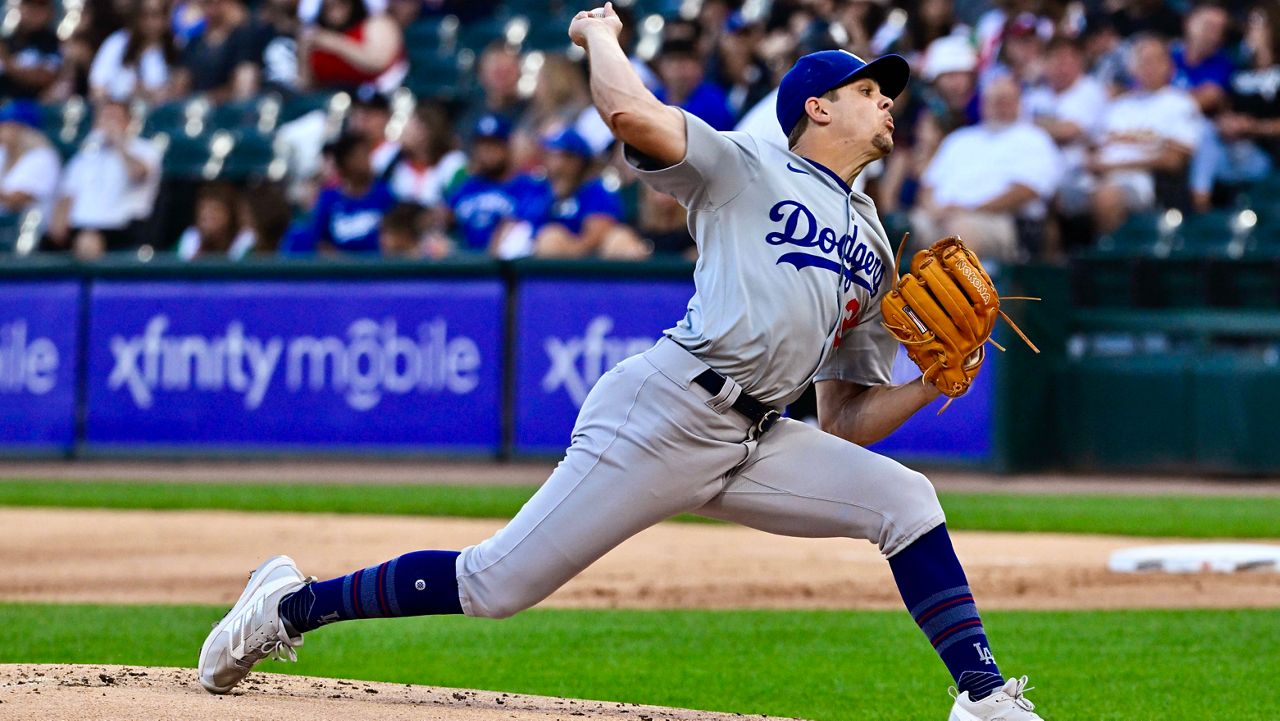 The Dodgers shut down the White Sox 40