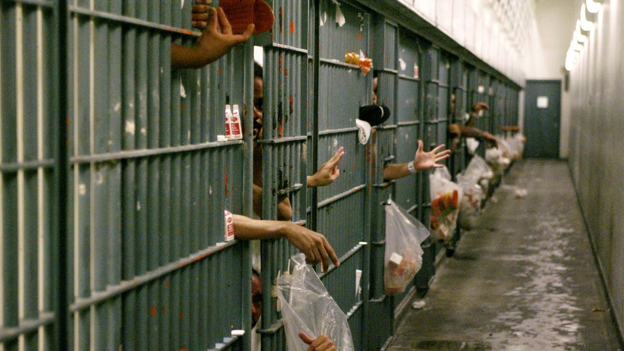 DTLA jail (AP Photo/Damian Dovarganes)