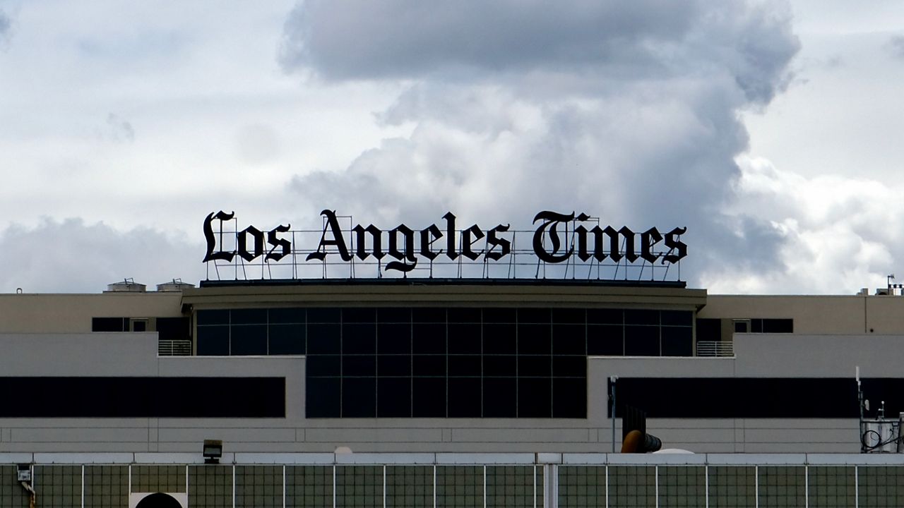 The Los Angeles Times building in El Segundo, Calif. (AP Photo/Richard Vogel)