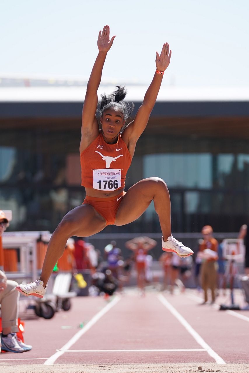 Tyra Gittens trades in her maroon threads for burnt orange