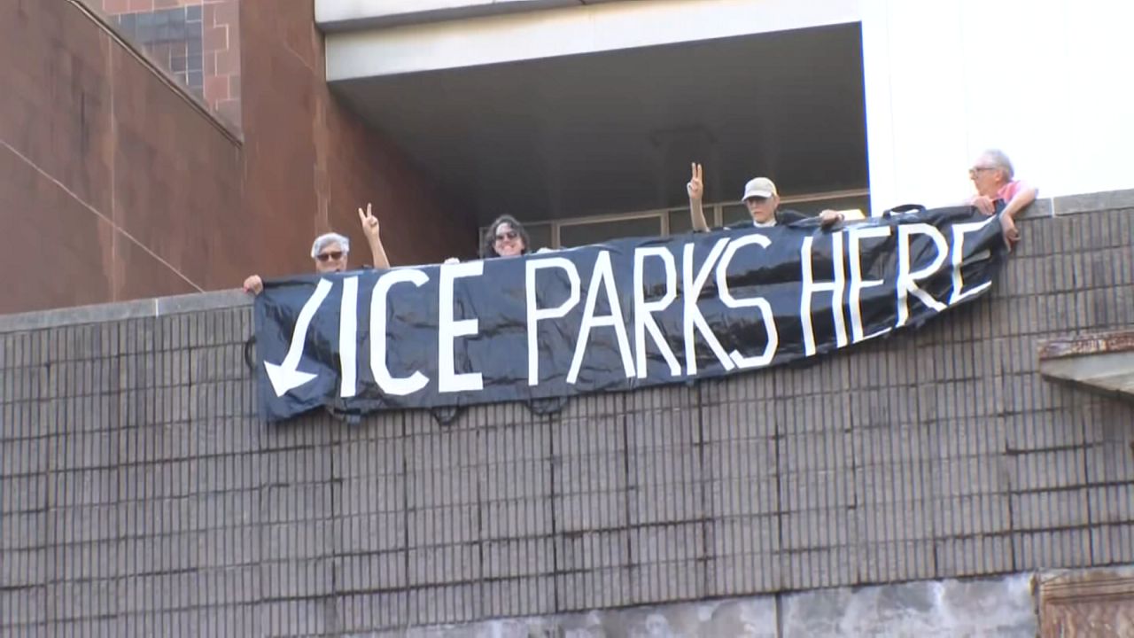 Officials condemn ruling that blocks ICE mask law