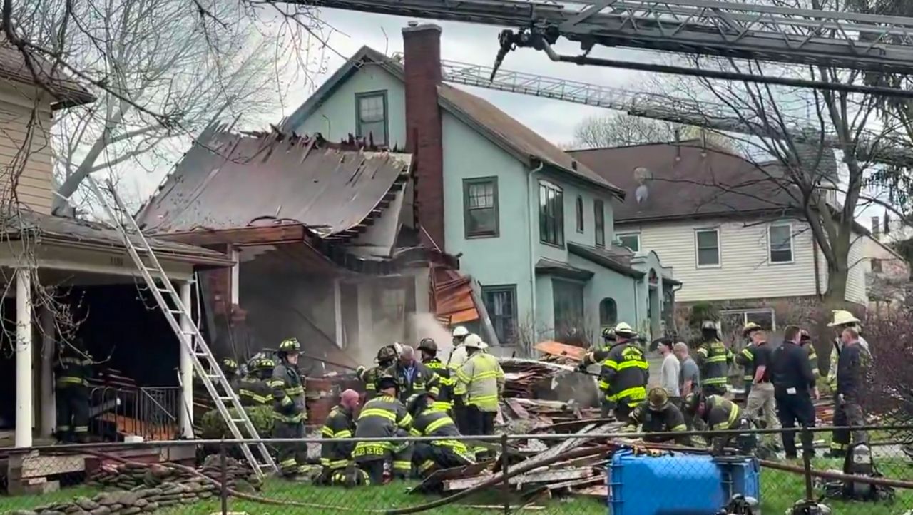 Home destroyed by explosion on Lake Avenue in Rochester