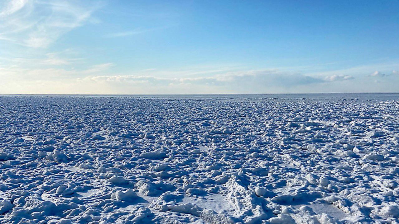 Lake Erie Ice