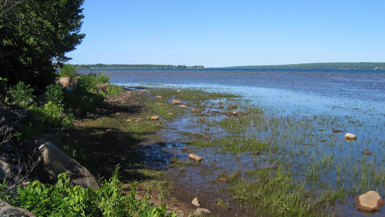 A view of Lake Superior's Keweenaw Bay from Baraga, Mich., is shown in this June 28, 2007, file photo. (AP Photo/John Flesher, File)