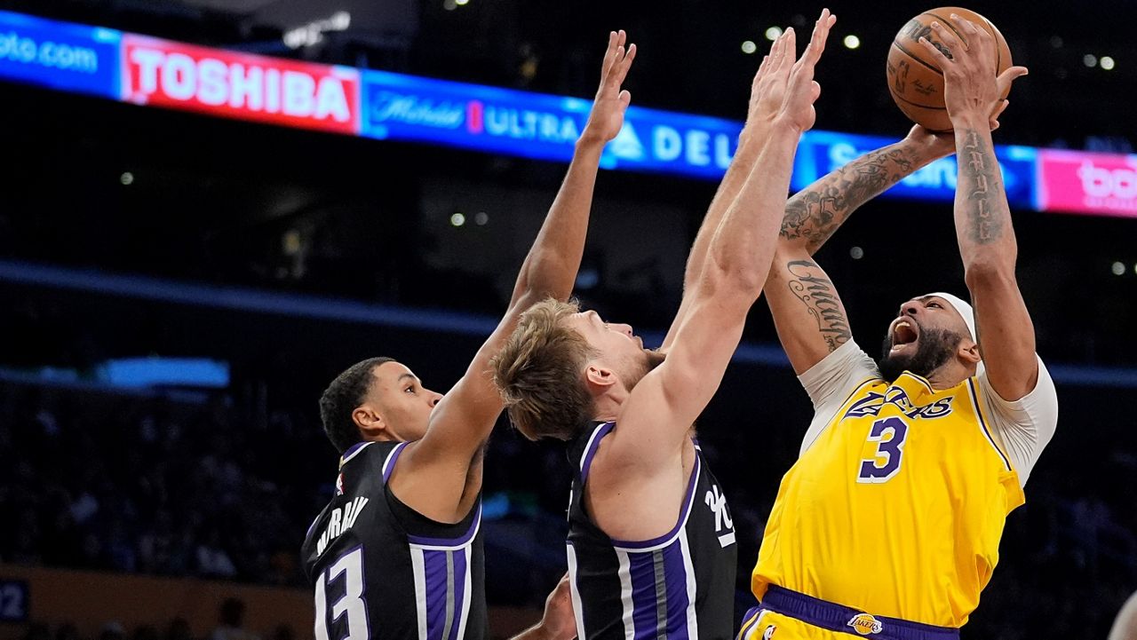 NBA 2023-24: LeBron James, Anthony Davis Propel Los Angeles Lakers To  125-111 Win Over Detroit Pistons - In Pics