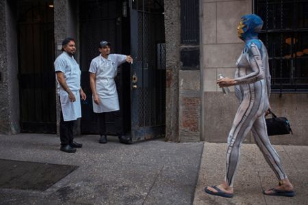 NYC Bodypainting Day blends nudity, jitters: 'If I'm green, no one