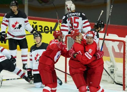 Germany stuns Canada in Olympic hockey semis