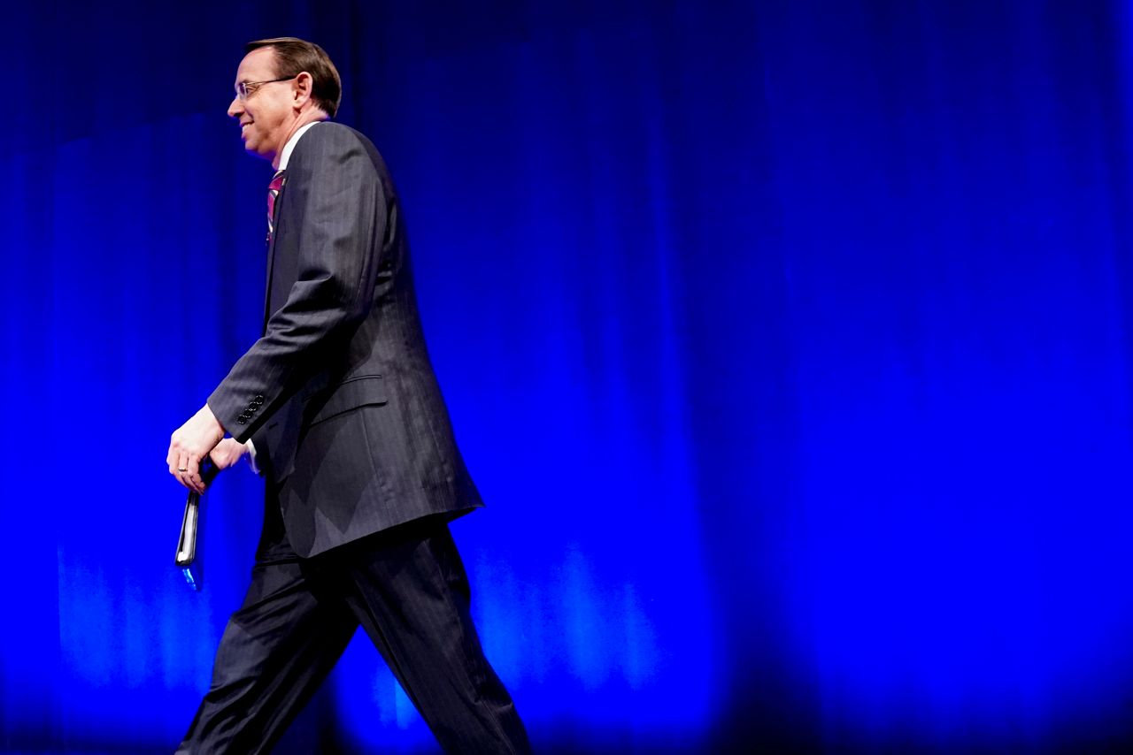 Rosenstein: Justice Dept. won't be 'extorted' by Congress