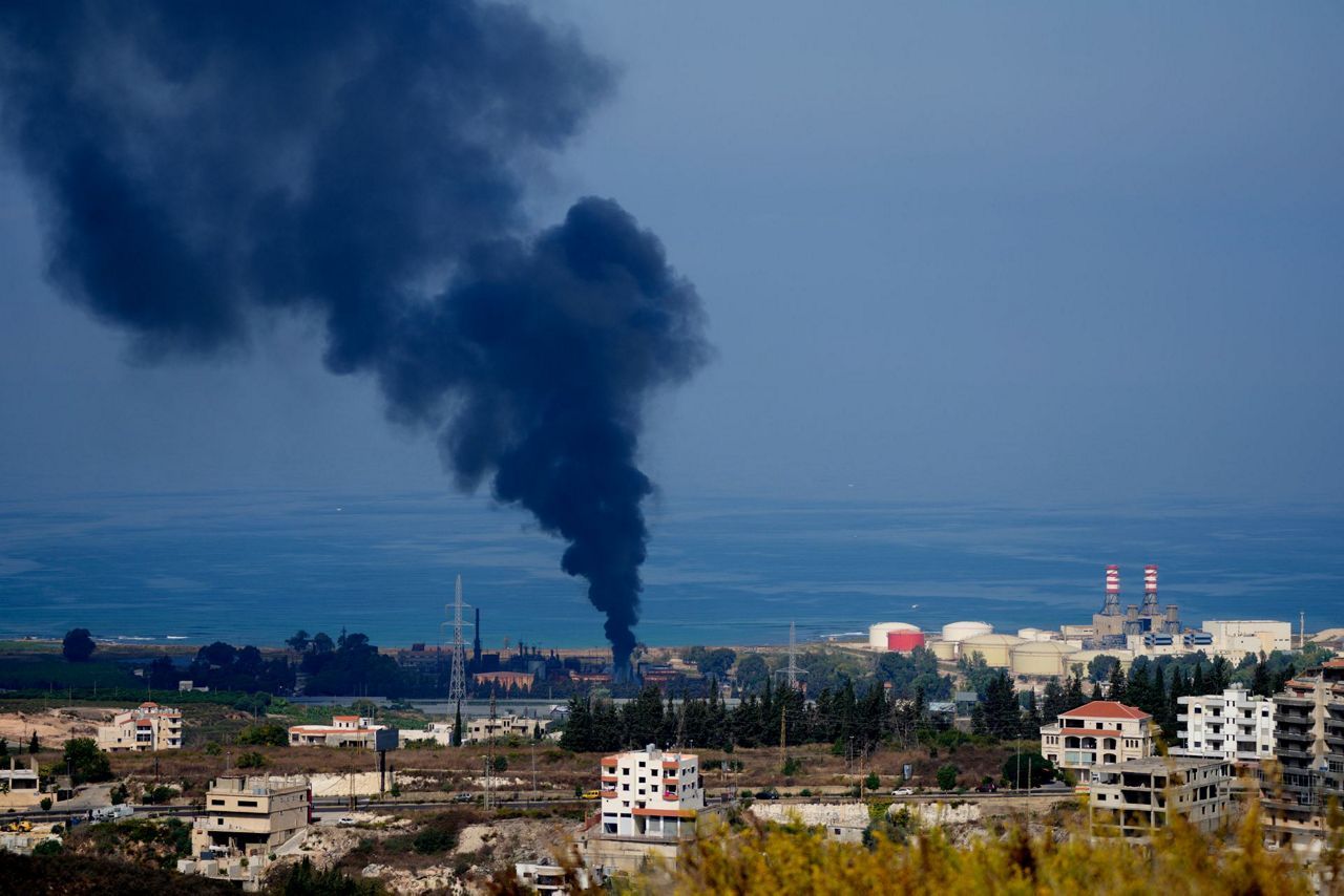 Huge fire breaks out at oil facility in southern Lebanon