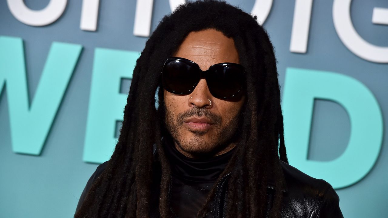 Lenny Kravitz arrives at the premiere of “Shotgun Wedding” on Jan. 18, 2023, at TCL Chinese Theatre in Los Angeles. (Photo by Jordan Strauss/Invision/AP)