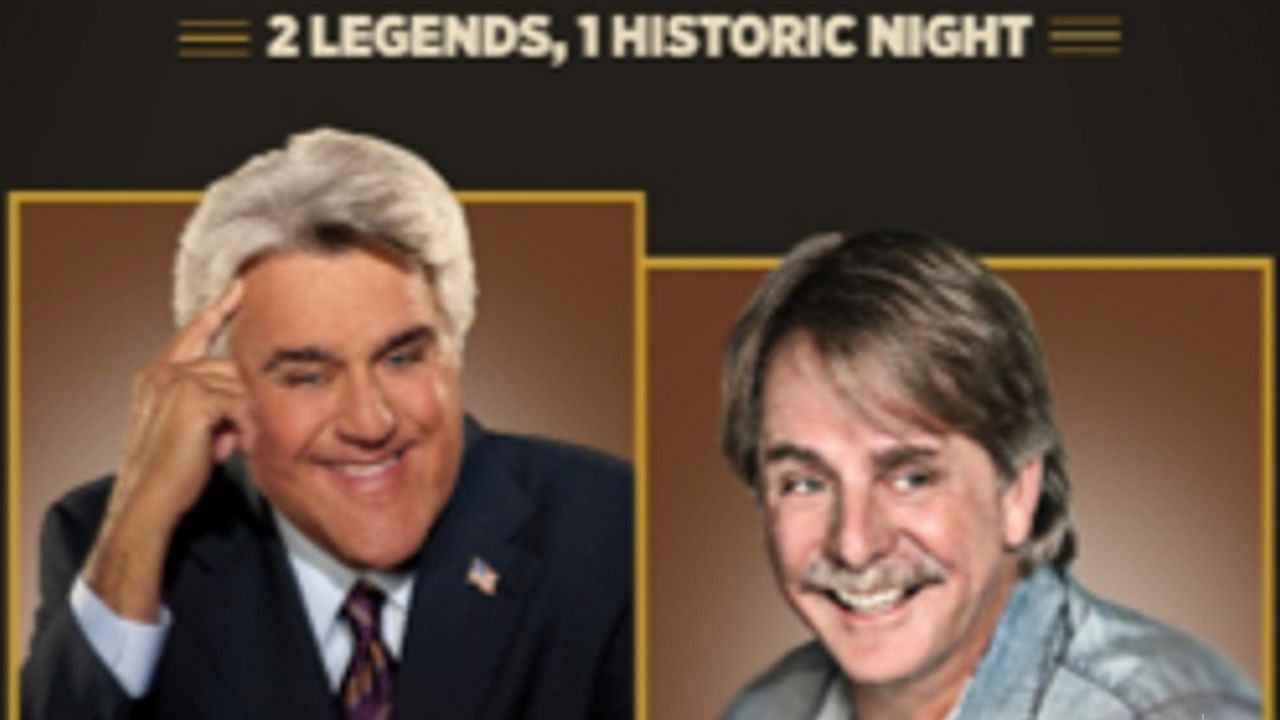 Jay Leno and Jeff Foxworthy's show at the Fabulous Fox Friday, Nov. 16, has been canceled after Leno sustained injuries from a gasoline fire earlier this week. Ticket holders will receive full refunds. 