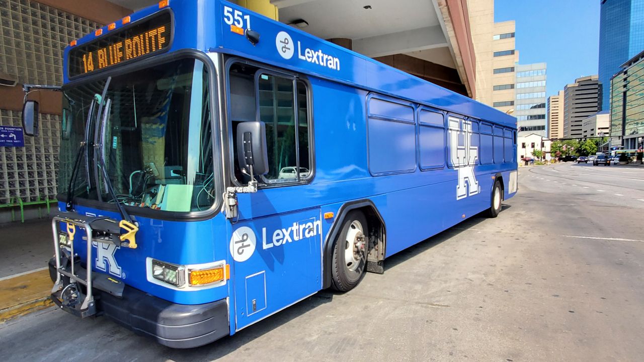 Rides on Lextran buses are free on Election Day (Spectrum News 1/Ryan Huie)