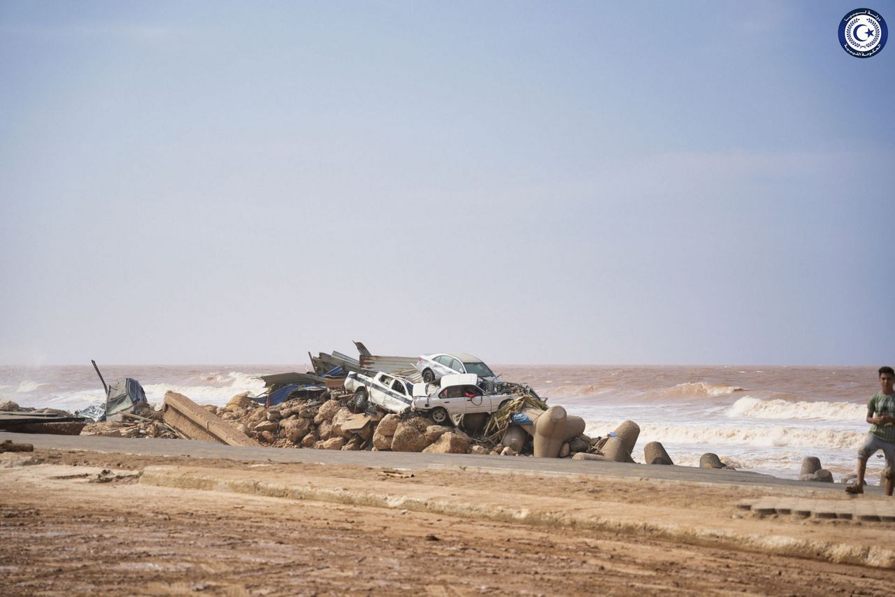 Libyan City Of Derna Is Declared A Disaster Zone After Devastating Flooding Dozens Are Feared Dead 