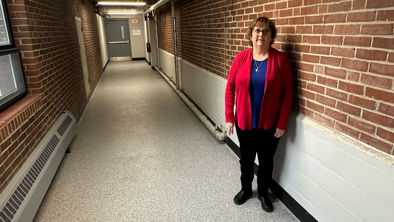 Lori Manson, problem gambling services coordinator at Adept Maine, is seeing an increase in Mainers seeking services for problem gambling that coincide with the introduction of online sports betting in the state. (Spectrum News/Sean Murphy)