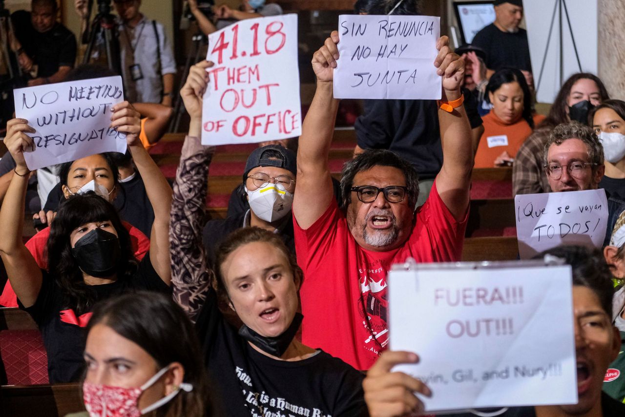 Los Angeles councilmen resist resignation in racism scandal