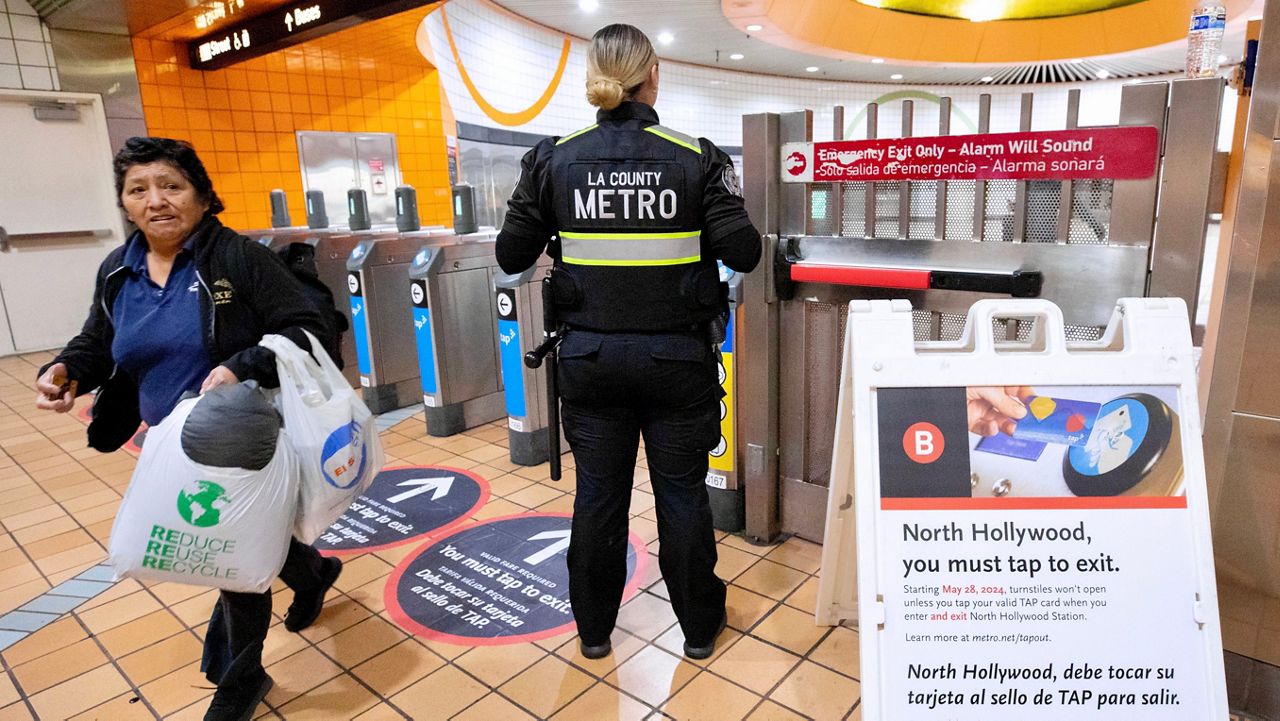 The North Hollywood Metro Station. (Courtesy LA Metro)