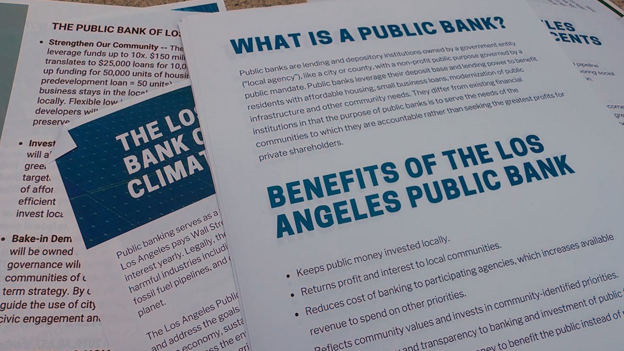 Momentum grows as LA moves to create public bank