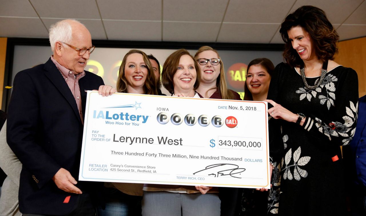 Iowa winner claims huge Powerball jackpot