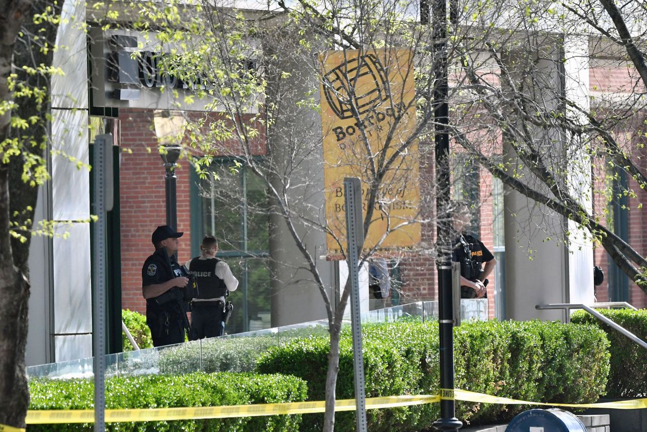 Chief Outlook 'hopeful' for officer hit in mass shooting