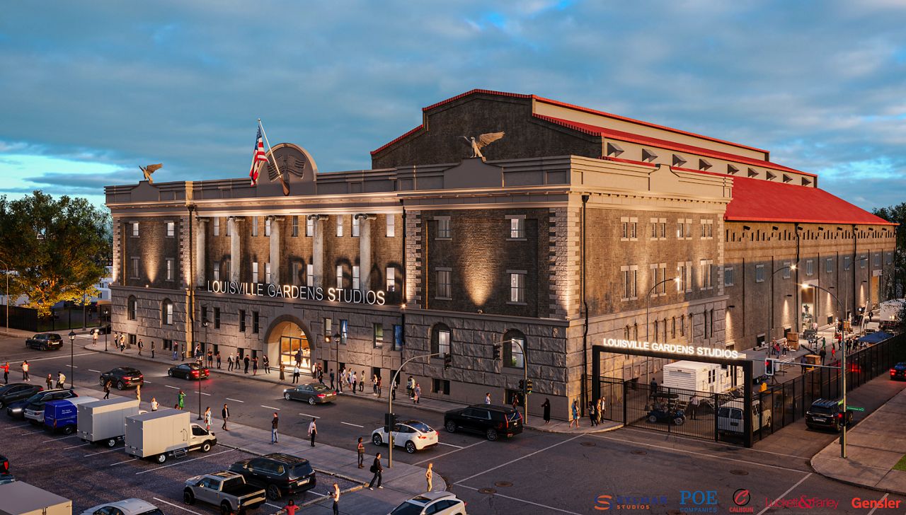 A vacant place, now with a new purpose. Historic site turns into film production space