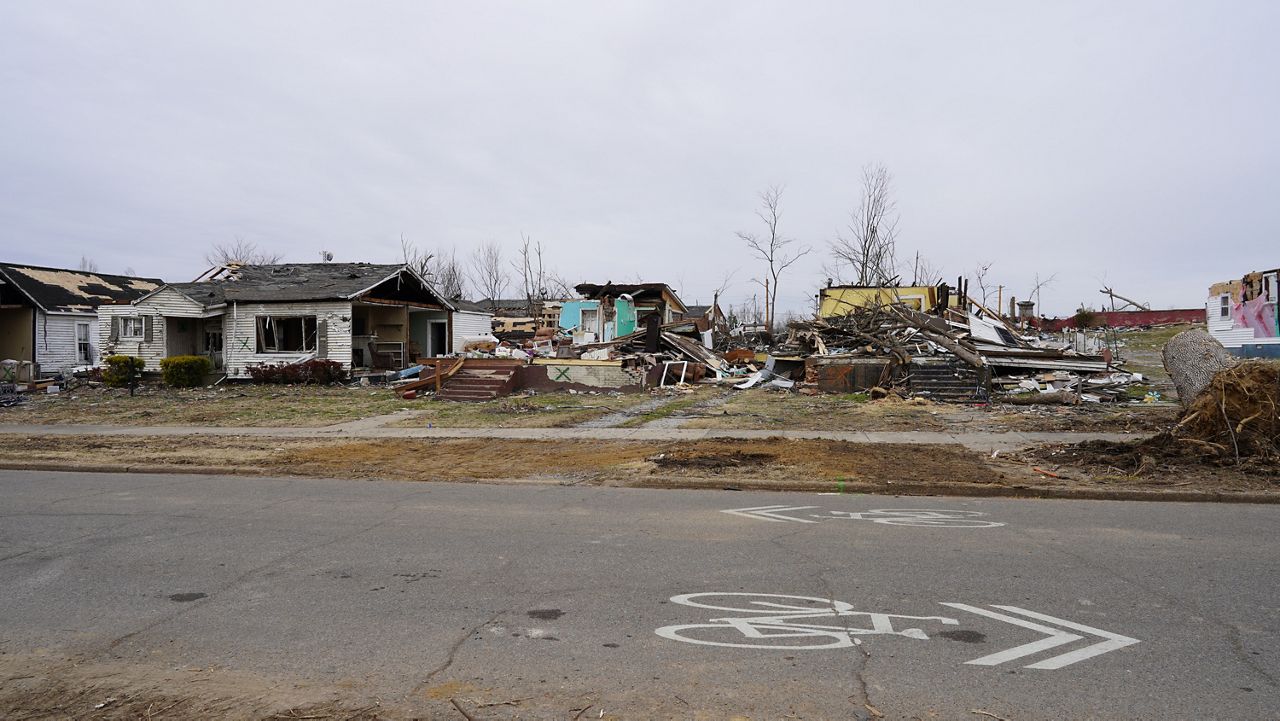Rebuilding and demolitions happening in Mayfield