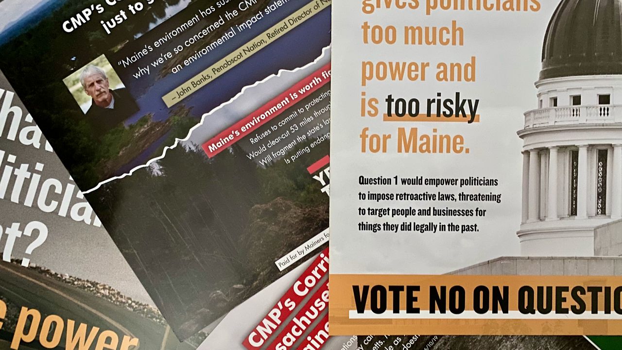 Maine election mailings