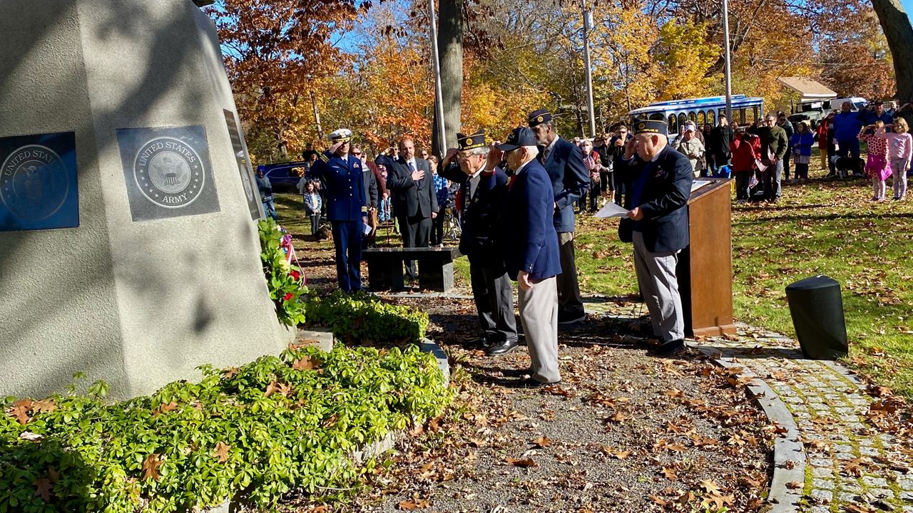 Wreath-laying