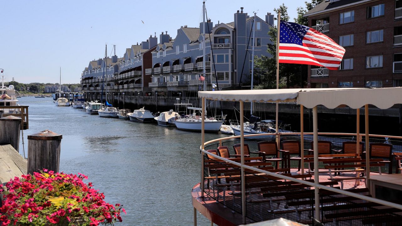 Waterfront in Portland, Maine.