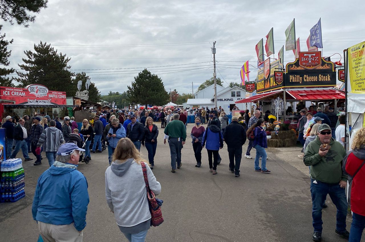 Crowds filled the grounds this week for the Fryeburg Fair, one of the state’s largest annual agricultural fairs, which kicked off this week. (Photo by Sean Murphy / Spectrum News Maine)