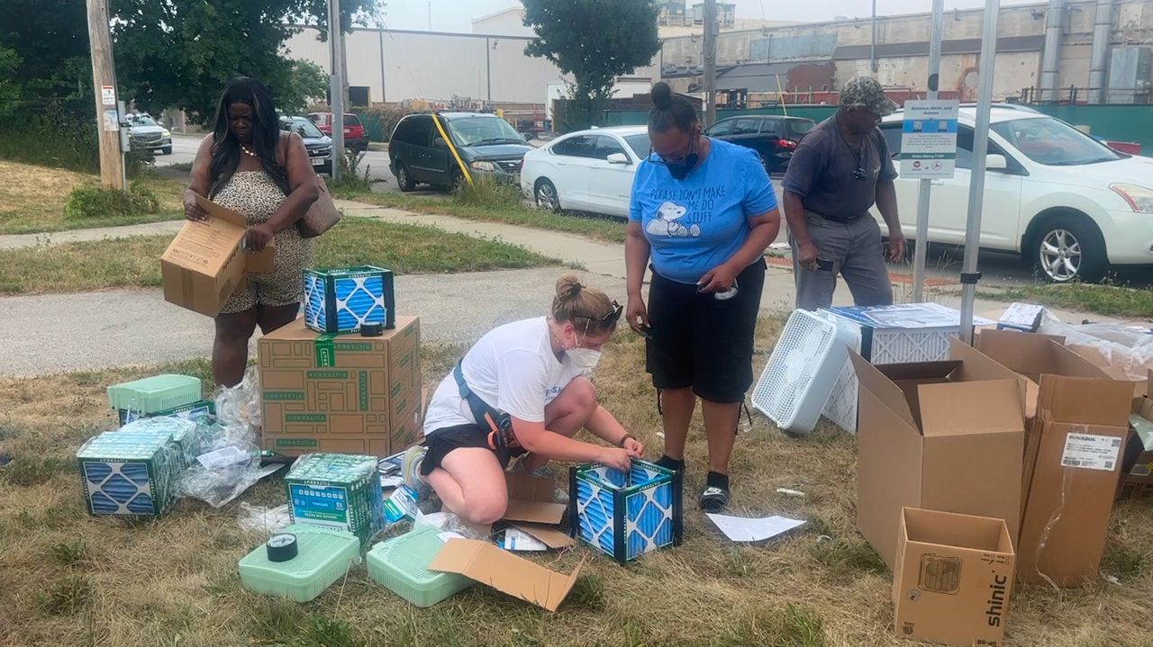 Milwaukee area makes adjustments due to air quality concerns. (Spectrum News 1/Phillip Boudreaux)