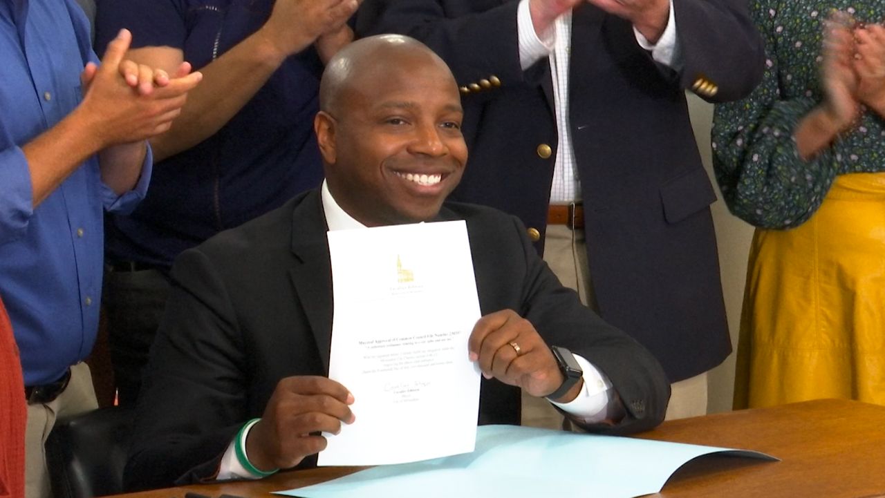 Milwaukee mayor officially signs sales tax increase