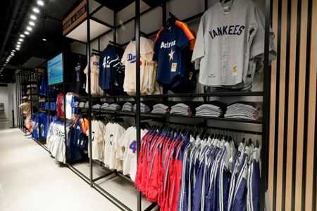 Major League Baseball flagship store in Rockefeller Center, New