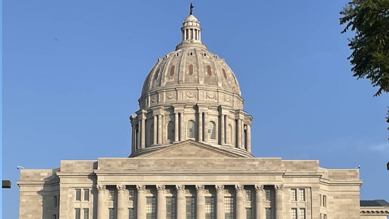 The Missouri State Capitol in Jefferson City, Mo. on May 12, 2023 (Spectrum News/Gregg Palermo)