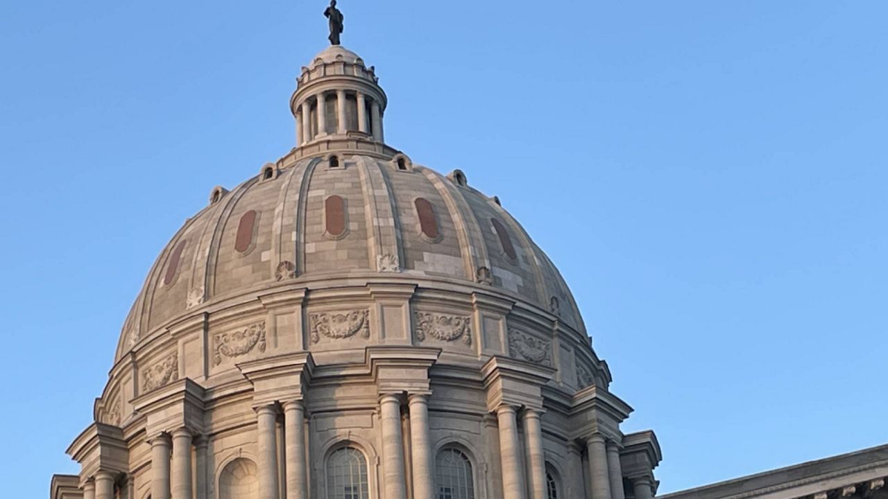 The Missouri State Capitol in Jefferson City, Mo. on May 12, 2023 (Spectrum News/Gregg Palermo)