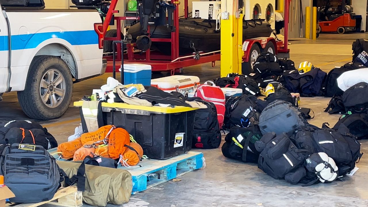 After weeks of helping Hurricane Helene victims in North Carolina, members of the Missouri Task Force 1 (MO-TF1) are returning home this week. (Spectrum News/Elizabeth Barmeier)
