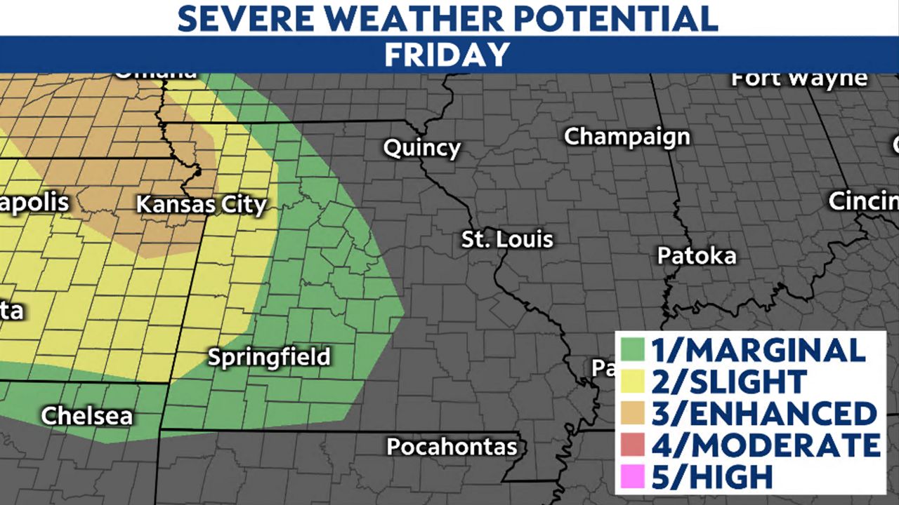 Missouri to experience unpredictable weather this weekend