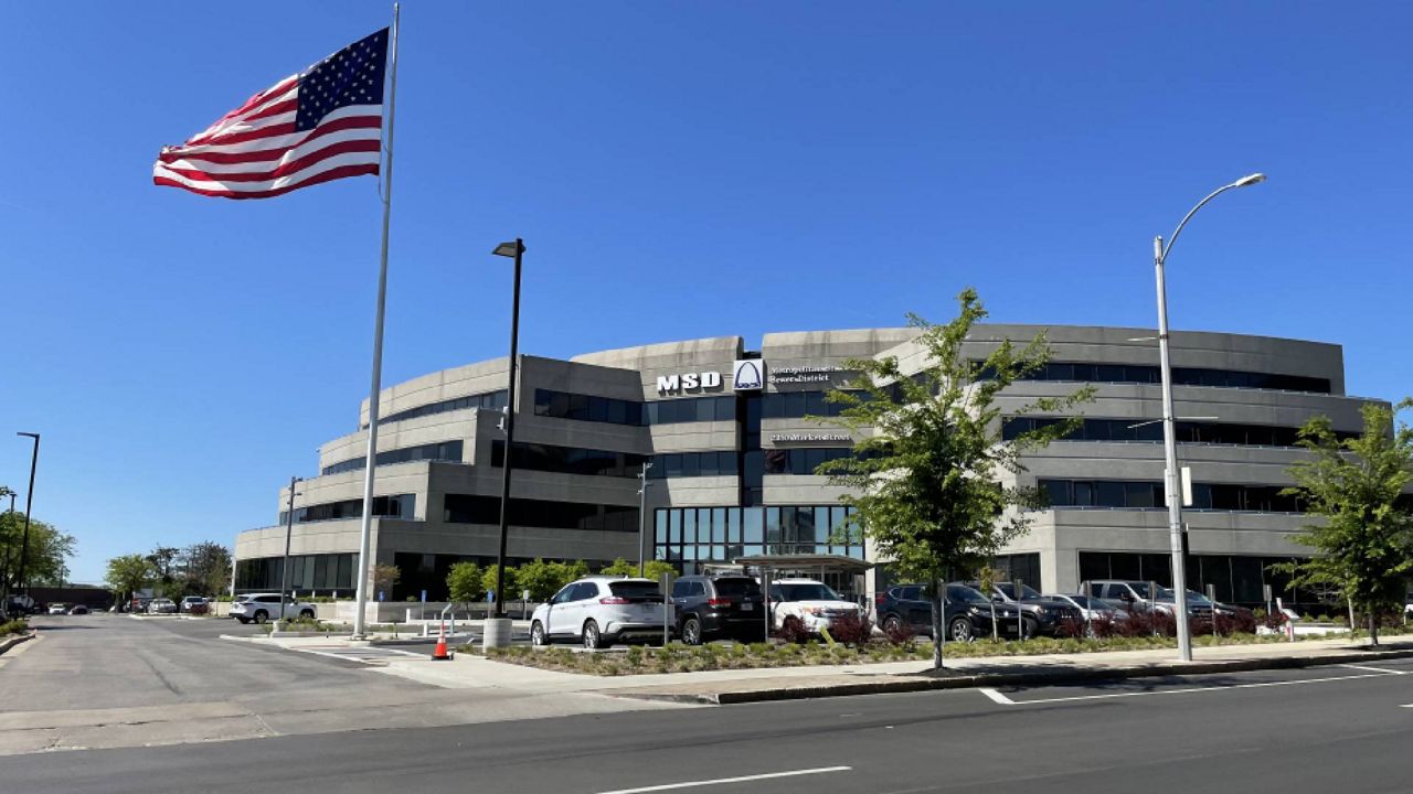 The Metropolitan St. Louis Sewer District headquarters are located on Market Street in St. Louis, Mo. (Spectrum News/Gregg Palermo)