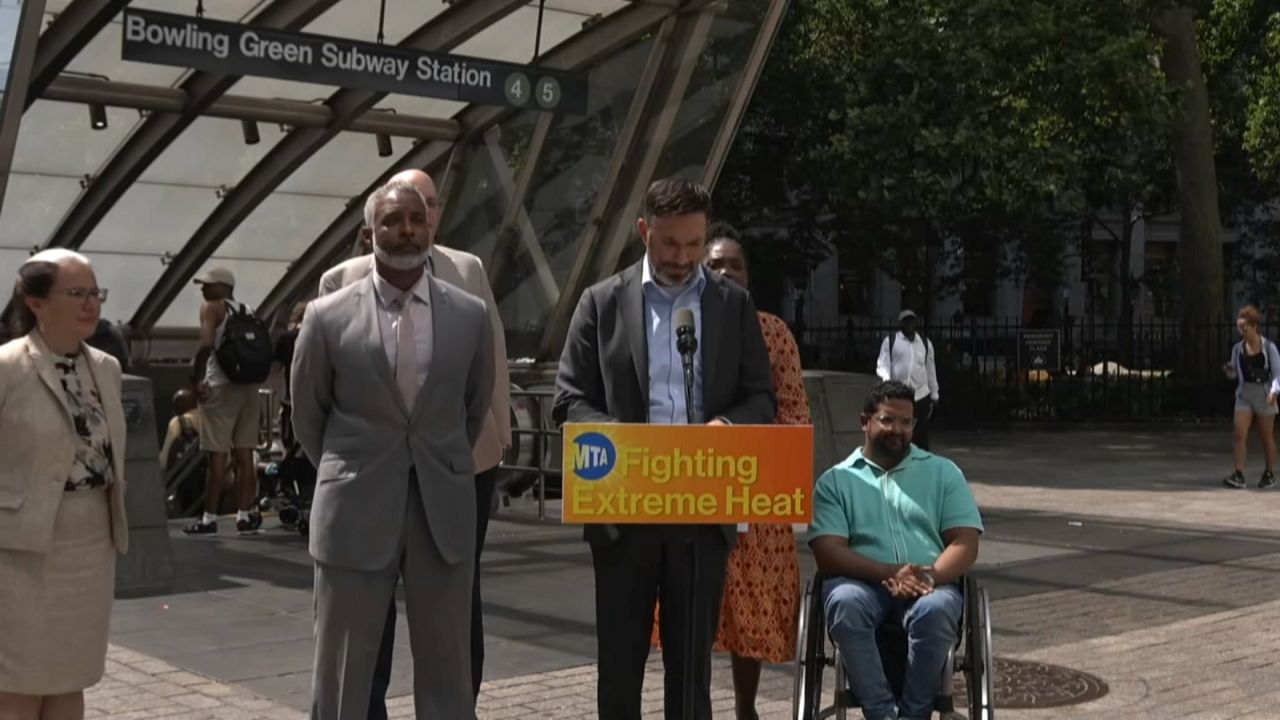 The MTA said they begin preparing for the summer heat in March. (Spectrum News NY1)