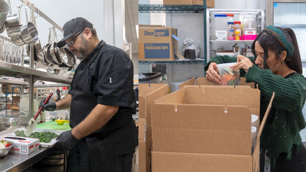 Medically tailored meals created to help neighbors with chronic illnesses