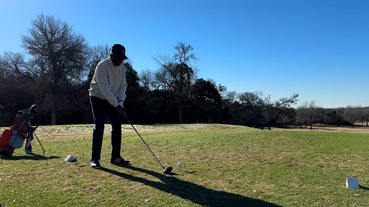 Austinite Leroy Wormley was only allowed to caddy at Lions Municipal Golf Course until it was desegregated in 1950. (Photo by Dylan Scott)