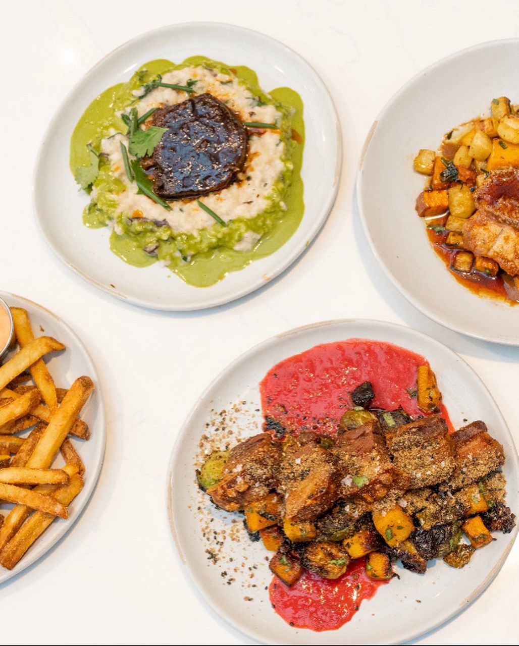 Each menu features three courses. Prices range from $26 to $46. (Photo courtesy of MadTree Brewing)