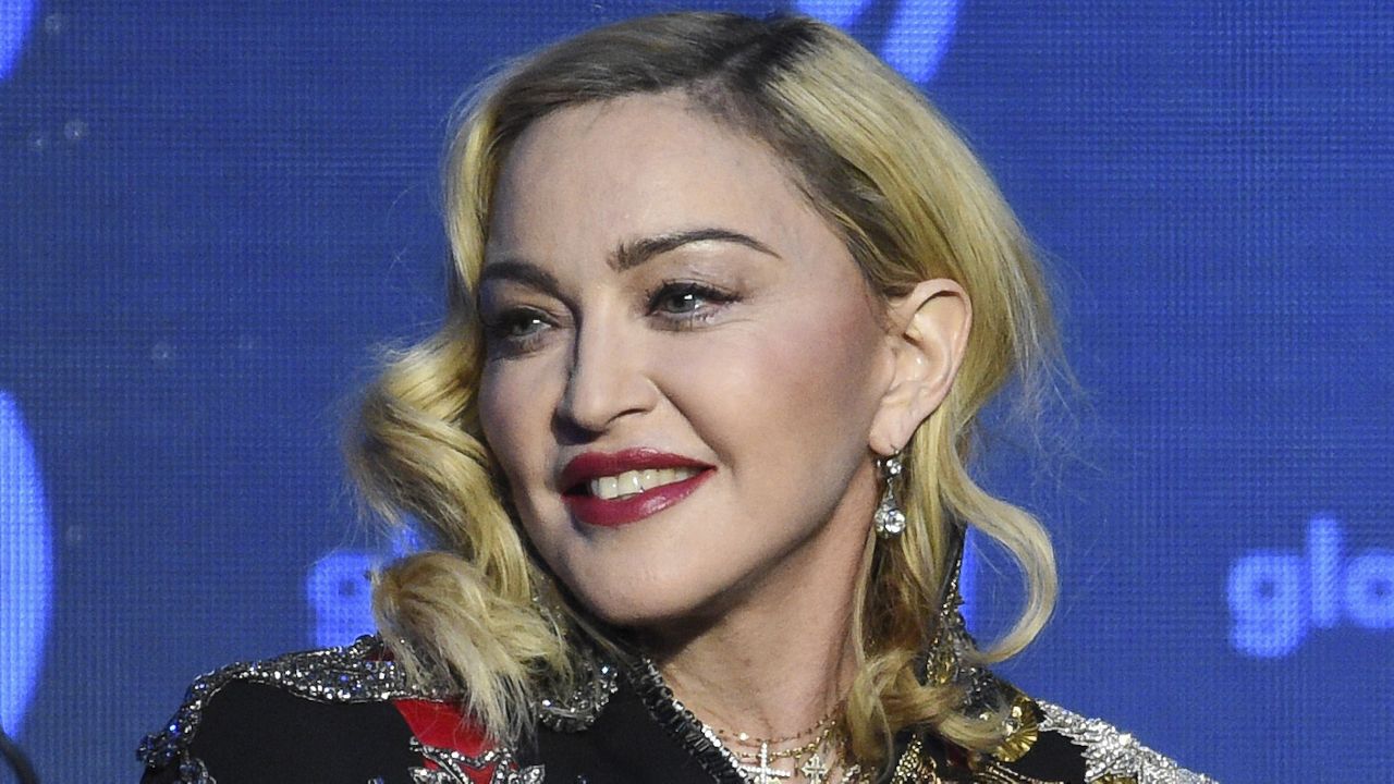 Madonna appears at the 30th annual GLAAD Media Awards in New York on May 4, 2019, in New York. (Photo by Evan Agostini/Invision/AP)